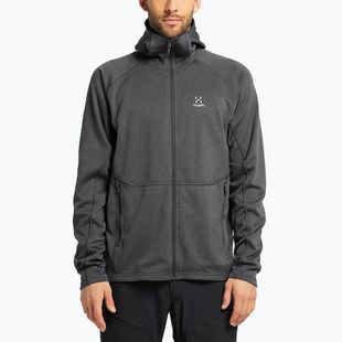 Men's trekking sweatshirt Haglöfs Velum Hood grey 6050692AT015