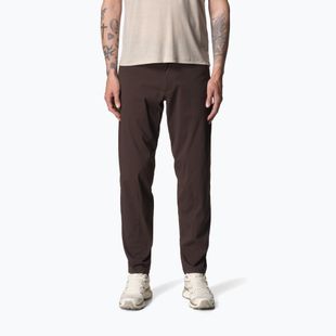 Men's trousers Houdini Wadi brown illusion