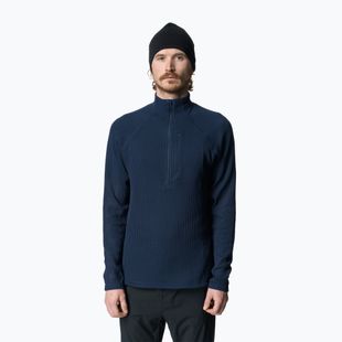 Men's sweatshirt Houdini Flow Half Zip big blue
