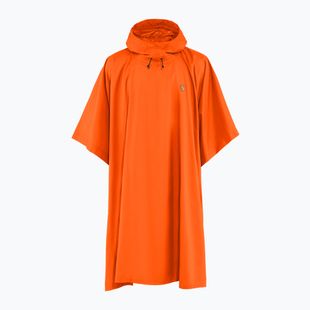 Rain cape Fjällräven Poncho safety orange