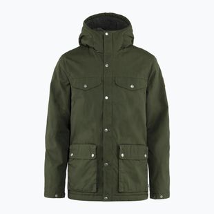 Men's wind jacket Fjällräven Greenland Winter deep forest