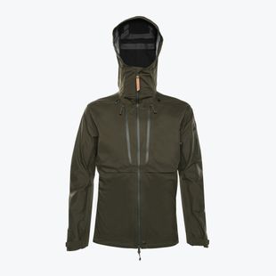 Men's Fjällräven Keb Eco-Shell rain jacket green F82411