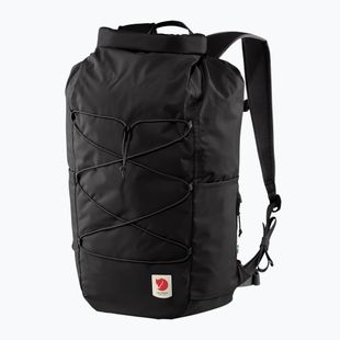 Hiking backpack Fjällräven High Coast Rolltop 26 l black
