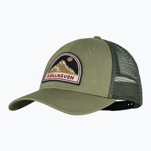 Baseball cap Fjällräven Badge Långtradarkeps green