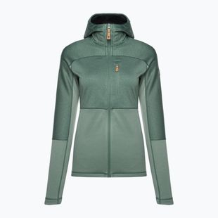 Fjällräven women's Abisko Trail Fleece sweatshirt green F89589