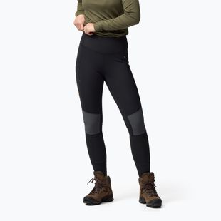 Women's leggings Fjällräven Abisko Tights black/iron grey