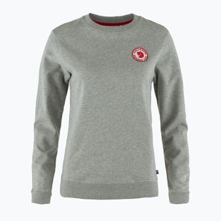 Women's Fjällräven 1960 Logo Badge Sweater grey/melange