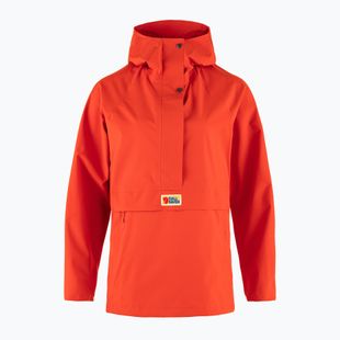 Women's rain jacket Fjällräven Vardag Hydratic Anorak flame orange