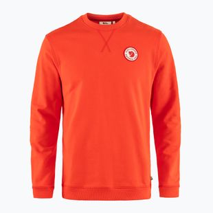 Men's sweatshirt Fjällräven 1960 Logo Badge Sweater flame orange
