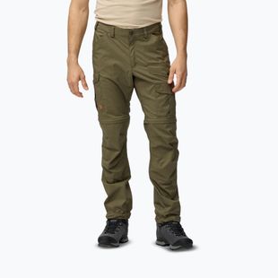 Men's trekking trousers Fjällräven Vidda Pro Lite Zip Off laurel green