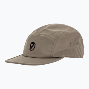 Baseball cap Fjällräven Flat Brim suede brown