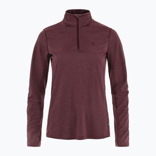 Women's trekking sweatshirt Fjällräven Abisko Day Hike Half Zip port