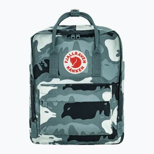 Urban backpack Fjällräven Kanken Graphics 16 l nimbus blue/hidden animals