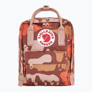 Urban backpack Fjällräven Kanken Graphics Mini 7 l chalkrose/hidden animals