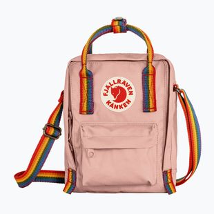 Pouch Fjällräven Kanken Rainbow Sling 2,5 l chalk rose/rainbow