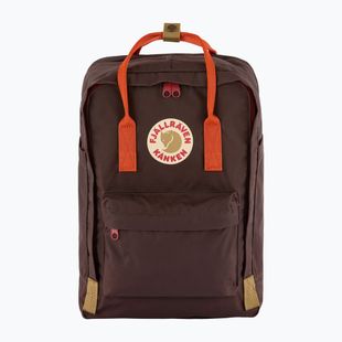 Urban backpack Fjällräven Kanken Koncept Laptop 15" 18 l black oak/rowan red