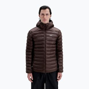 Men's insulated jacket POC Coalesce Jacket bronzite brown