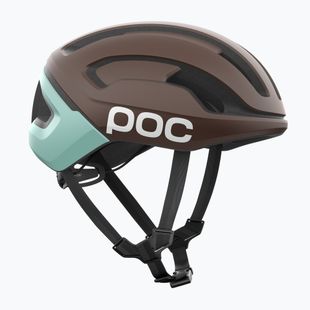 Bike helmet POC Omne Air MIPS bronzite brown matt/lazurite blue matt