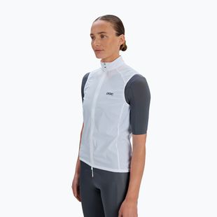 Women's cycling vest POC Enthral W hydrogen white