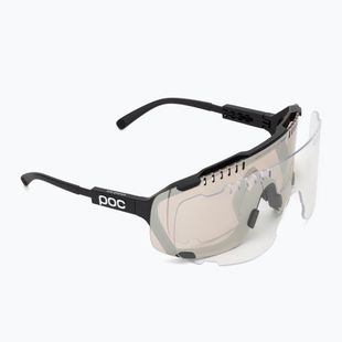 Sunglasses POC Devour Mid uranium black/clarity trail/partly sunny silver