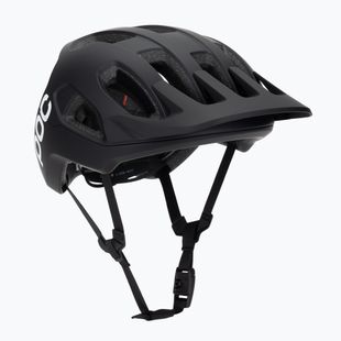 Bike helmet POC Cularis uranium black matt/hydrogen white w. logo