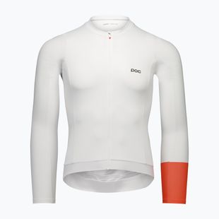 Men's cycling longsleeve POC Cadence Jersey hydrogen white