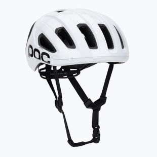 Bike helmet POC Amidal hydrogen white/uranium black matt