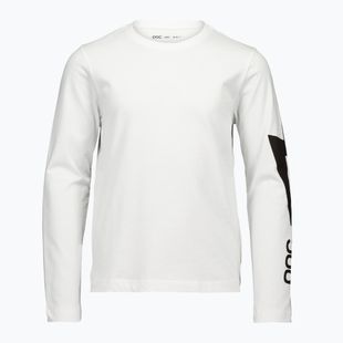 Children's longsleeve POC Tee Jr blixten white