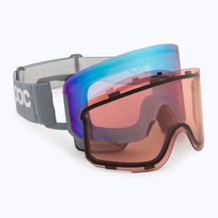 Ski goggles POC Nexal granite grey/partly sunny blue