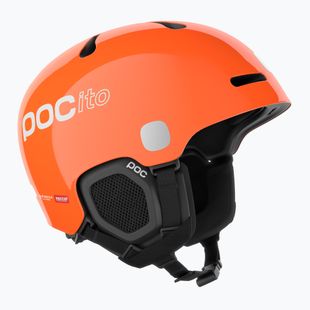 Children's ski helmet POC POCito Fornix MIPS fluorescent orange