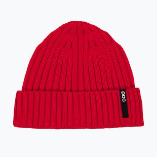 Winter hat POC Beanie Short prismane red