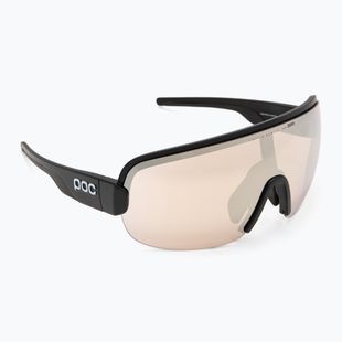 POC Aim uranium black/clarity trail/partly sunny silver sunglasses
