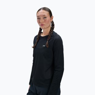 Women's cycling longsleeve POC Motion Air uranium black