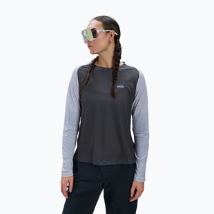 Women's cycling longsleeve POC Motion Air granite grey