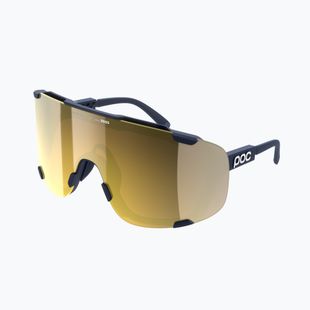POC Devour apatite navy/clarity road/partly sunny gold sunglasses