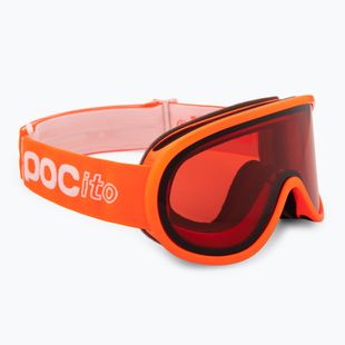 Children's ski goggles POC POCito Retina Jr S2 fluorescent orange/partly sunny light orange