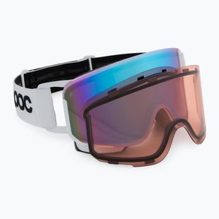 POC Nexal hydrogen white/partly sunny blue ski goggles