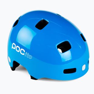 Children's bicycle helmet POC POCito Crane MIPS fluorescent blue