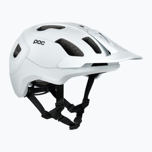 POC Axion hydrogen white matt bike helmet