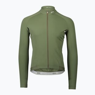 Men's cycling longsleeve POC Ambient Thermal Jersey epidote green