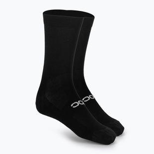Cycling socks POC Zephyr Merino Mid uranium black