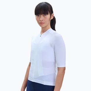 Women's cycling jersey POC Pristine Print hydrogen white