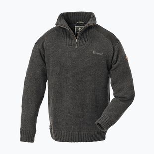 Pinewood men's jumper Hurricane d.grey mel