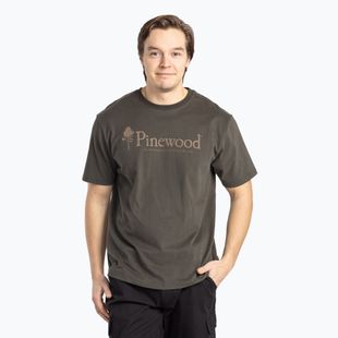 Pinewood Outdoor Life men's t-shirt d.green