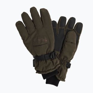 Men's trekking gloves Pinewood Membrane Glove suede brown