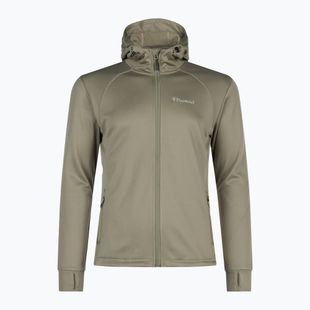 Men's Pinewood Finnveden Hoodie mid khaki trekking sweatshirt