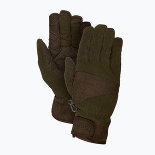 Pinewood Småland Hunters Extreme Fleece men's gloves h.brown / suede brown
