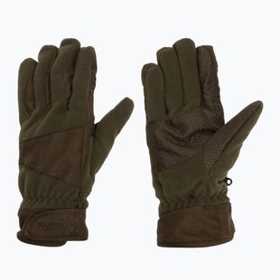 Pinewood Småland Hunters Extreme Fleece men's gloves h.brown / suede brown