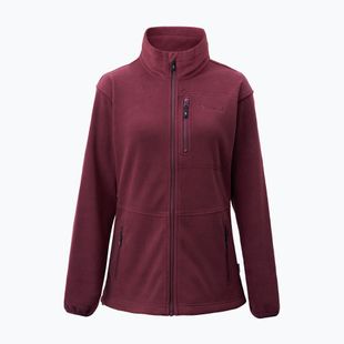 Women's trekking sweatshirt Pinewood Finnveden Fleece earth plum