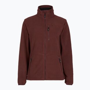Women's trekking sweatshirt Pinewood Finnveden Fleece earth plum